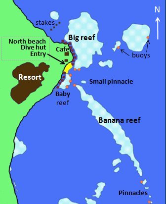 Lahami Bay resort map