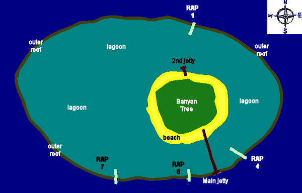outine map of Vabbinfaru Island